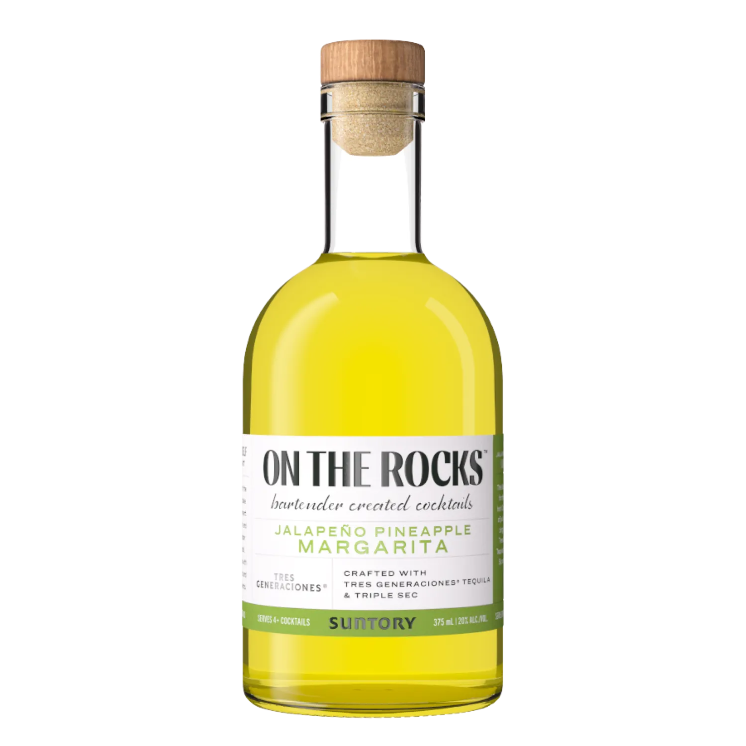 Plata Tequila Pineapple Jalapeno Margarita | On The Rocks